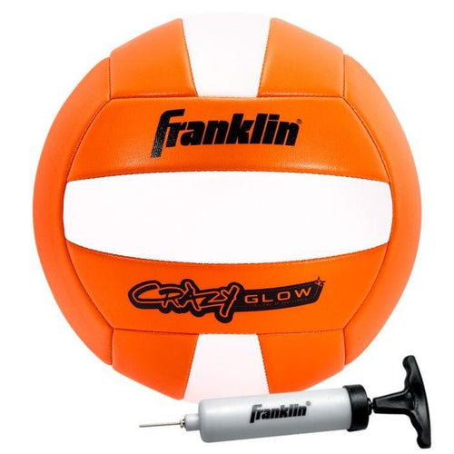 Crazy Glow Light Up LED Volleyball + Air Pump